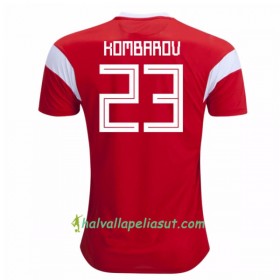 Jalkapallo Pelipaidat Venäjä Kombarov 23 World Cup 2018 Kotipaita